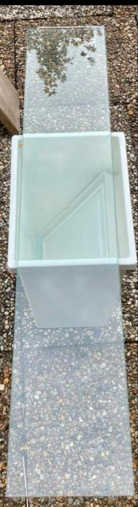 Glasplaat 110x20x5cm - Tafelblad, Plank, Decoratie beschikbaar voor biedingen