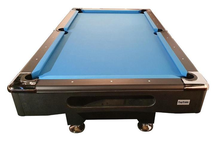 TopTable Pooltafel Break Carbon Tournament 9ft, Sport en Fitness, Biljarten en Poolen, Nieuw, Pooltafel, Verzenden