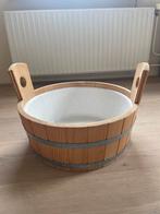 Mooi houten voetenbad voor sauna en wellness ruimte, Ophalen of Verzenden, Zo goed als nieuw, Overige typen