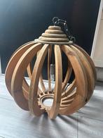 Hanglamp masief hout, Ophalen, Hout, Minder dan 50 cm