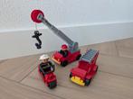 Duplo Lego Brandweer vintage set 3 voertuigen, Kinderen en Baby's, Speelgoed | Duplo en Lego, Ophalen of Verzenden, Zo goed als nieuw