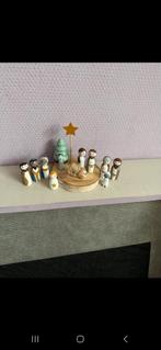 Nieuwe handgemaakte kerststal speelgoed of decoratie, Ophalen of Verzenden, Nieuw