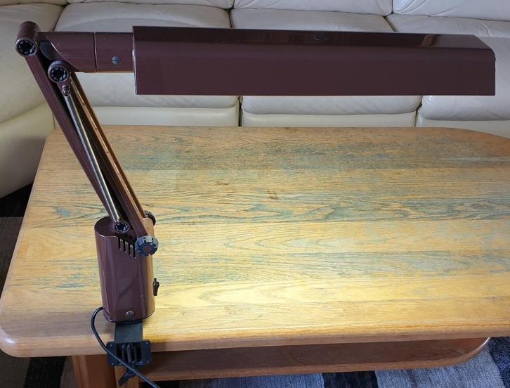 Vintage Zweedse lucifers Desk (design) lamp Fagerhults., Huis en Inrichting, Lampen | Tafellampen, Zo goed als nieuw, Minder dan 50 cm