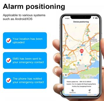 Persoonlijke alarm met GPS locatie  beschikbaar voor biedingen