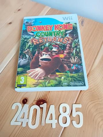 Nintendo Wii spel Donkey Kong Country returns beschikbaar voor biedingen
