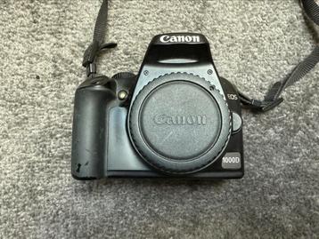 Canon EOS 1000D spiegelreflexcamera (body) beschikbaar voor biedingen