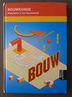 Materialen in het bouwbedrijf - Bouwkunde, Boeken, Ophalen of Verzenden, Zo goed als nieuw, MBO