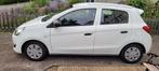 Mitsubishi Space Star 1.0 MPI 52KW 2014 - lichte schade, Auto's, Mitsubishi, Voorwielaandrijving, Stof, Zwart, Wit
