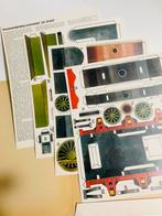 Bouwplaat Locomotief De Arend met tender spoorwegmuseum, Ophalen of Verzenden, Nieuw, Trein, Overige typen