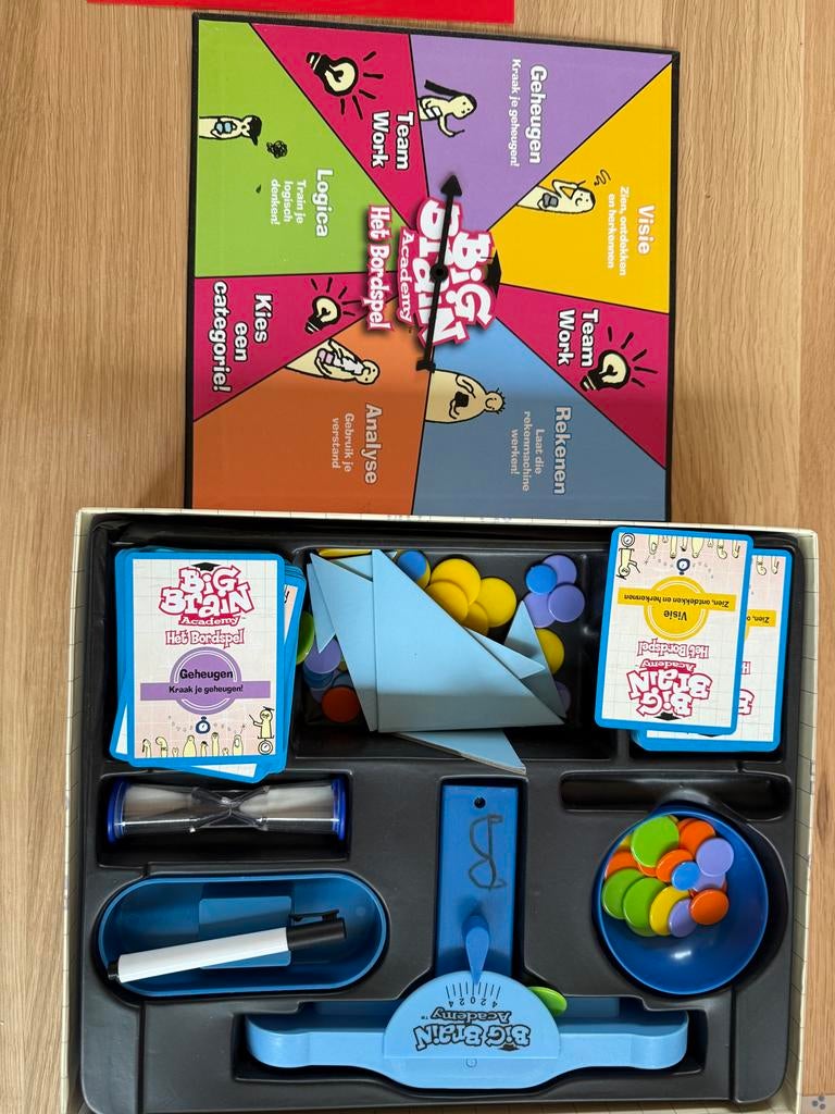 Big Brain Academy Het Bordspel, Een of twee spelers, Ophalen of Verzenden, Zo goed als nieuw