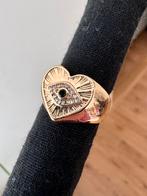 Ring hart van shoeby maat 17mm, IJzer of Staal, Ophalen of Verzenden, Zo goed als nieuw, 17 tot 18