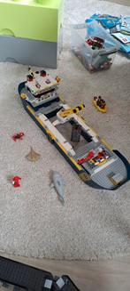 LEGO City Oceaan Onderzoeksschip - 60266, Kinderen en Baby's, Speelgoed | Speelgoedvoertuigen, Ophalen of Verzenden, Zo goed als nieuw