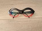 Bril montuur Theo Pussy roze zwart belgium frame, Overige merken, Ophalen of Verzenden, Zo goed als nieuw, Roze