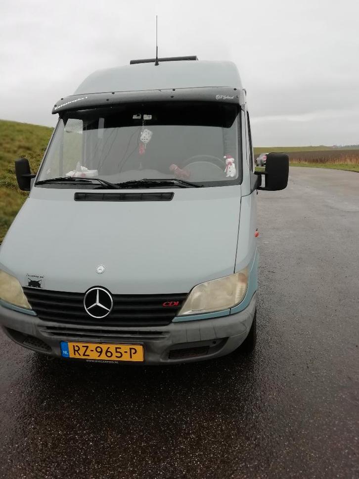 Camper, Caravans en Kamperen, Campers, Particulier, tot en met 2, Buscamper of Camperbus, Mercedes-Benz, Mercedes, Diesel, Automaat
