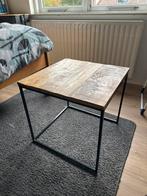 Mooie Mango Houten Tafel - 50x50x49 cm, 45 tot 60 cm, Minder dan 55 cm, Vierkant, Ophalen of Verzenden