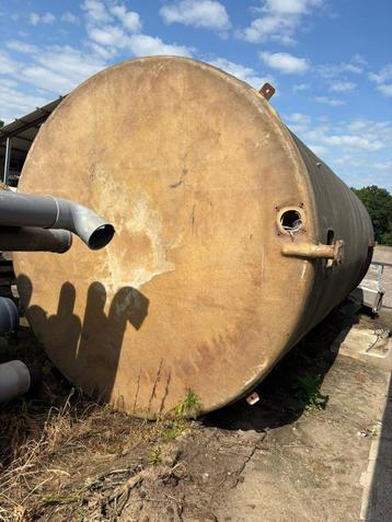 Spuiwatertank, wateropslag, watertank 40m³ beschikbaar voor biedingen