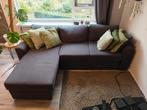 Grijze slaapbank met opbergruimte, Ophalen, Gebruikt, Hoekbank, Driepersoons