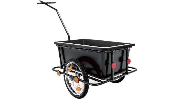 Fietskar en handkar Afm:ca:155x73x92 cm,bak:ca.78x49x31,5 cm, Fietsen en Brommers, Fietsaccessoires | Aanhangers en Karren, Nieuw