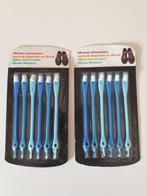 Nieuw/geseald 2 setjes Silliconen Schoenveters - Kleur Blauw, Ophalen of Verzenden, Nieuw, Jongen of Meisje, Schoenen