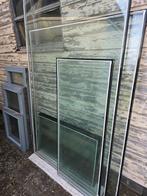 dubbel glas, diverse maten, zie beschrijving, Doe-het-zelf en Verbouw, Glas en Ramen, Ophalen, Gebruikt, Gevelraam of Ruit
