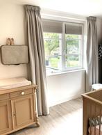 Tochtwerende greige verduisterende gordijnen op maat, 200 cm of meer, Grijs, C, Nieuw