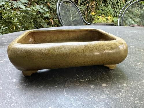 Bonsai schaal keramiek handgemaakt, Tuin en Terras, Bloempotten, Nieuw, Aardewerk, Binnen, Balkon, Tuin, Minder dan 40 cm, Minder dan 25 cm