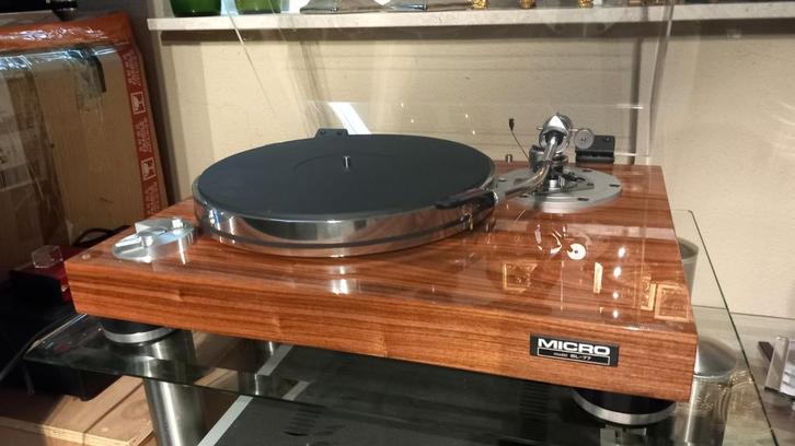 Micro Seiki BL77 met SME 3009 arm, Audio, Tv en Foto, Platenspelers, Nieuw, Platenspeler, Overige merken, Pitch-regelaar, Ophalen