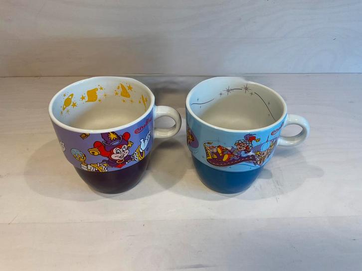 Efteling Pardoes Fata Morgana mok twee bekers, Verzamelen, Efteling, Zo goed als nieuw, Gebruiksvoorwerp, Ophalen of Verzenden
