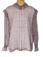 Designers Remix doorschijnende blouse, Mt. 36 / S, Designers Remix, Verzenden, Zo goed als nieuw, Maat 36 (S)