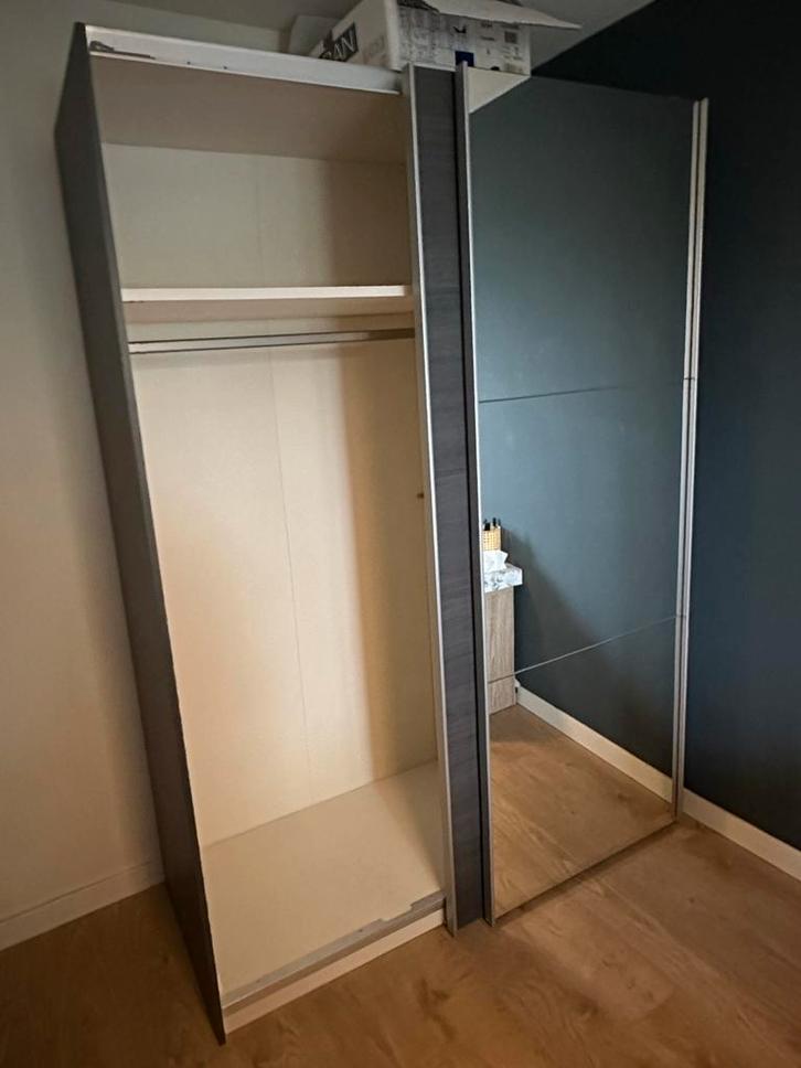 Schuifdeurkast Kixx, Huis en Inrichting, Kasten | Kledingkasten, Gebruikt, 200 cm of meer, 150 tot 200 cm, 50 tot 75 cm, Met deur(en)