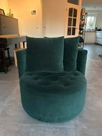 Groene fauteuil Josh van NOUS Living, Ophalen of Verzenden, Zo goed als nieuw, Stof, 75 tot 100 cm