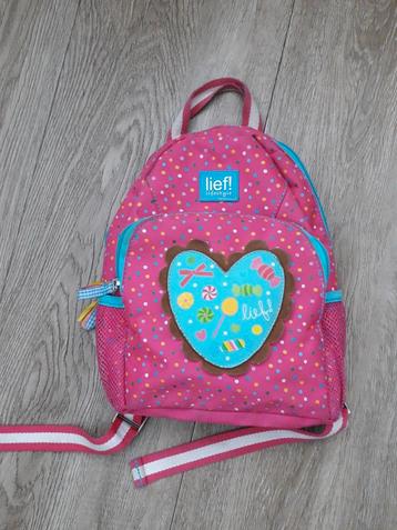 Roze rugzakje Lief! beschikbaar voor biedingen