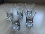 5 GLAZEN BORRELGLAASJES, Verzamelen, Ophalen of Verzenden, Zo goed als nieuw, Borrel- of Shotglas