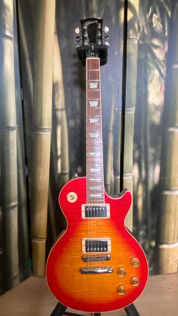 Gibson Les Paul USA Cherry Sunburst, Muziek en Instrumenten, Snaarinstrumenten | Gitaren | Elektrisch, Gebruikt, Solid body, Gibson