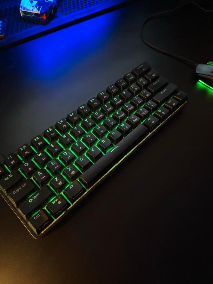 Gaming Toetsenbord & Muis - Red Switches, Computers en Software, Toetsenborden, Zo goed als nieuw, Qwerty, Bedraad, Toetsenbord en muis-set