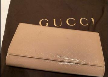 Gucci Broadway Clutch - Nude Guccissima Patent beschikbaar voor biedingen