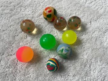 Negen stuiterballen in etui van Cars beschikbaar voor biedingen