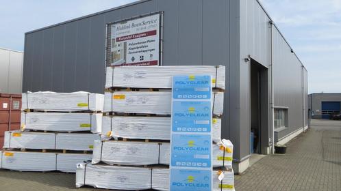 Polycarbonaat plaat 16 mm helder/opaal incl.btw € 19,50 m2, Doe-het-zelf en Verbouw, Platen en Panelen, Nieuw, Overige materialen