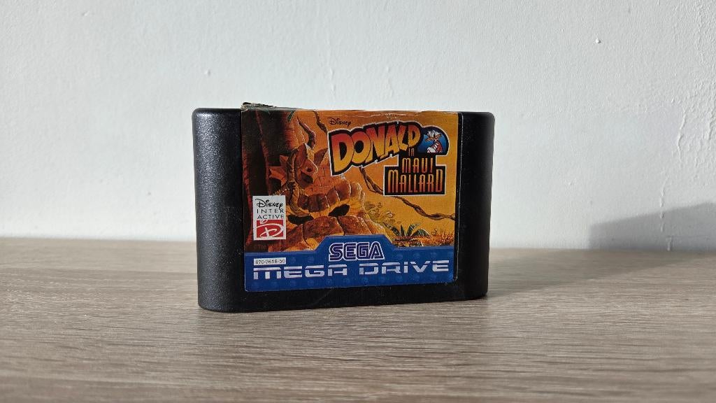 Sega Mega Drive – Donald in Maui Mallard – origineel, Spelcomputers en Games, Avontuur en Actie, 1 speler, Ophalen of Verzenden