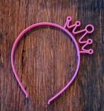 Partij Diadeem Kroon roze, Ophalen of Verzenden, Nieuw, Hoed of Pruik, Verjaardag