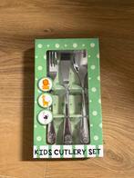 Leuk kinderbestek setje, Nieuw, Ophalen of Verzenden, Rvs of Chroom, Vaatwasserbestendig
