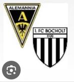 Gezocht Tickets Alemannia Aachen - FC Bocholt, Tickets en Kaartjes, Sport | Voetbal, April, Losse kaart, Twee personen, Buitenland