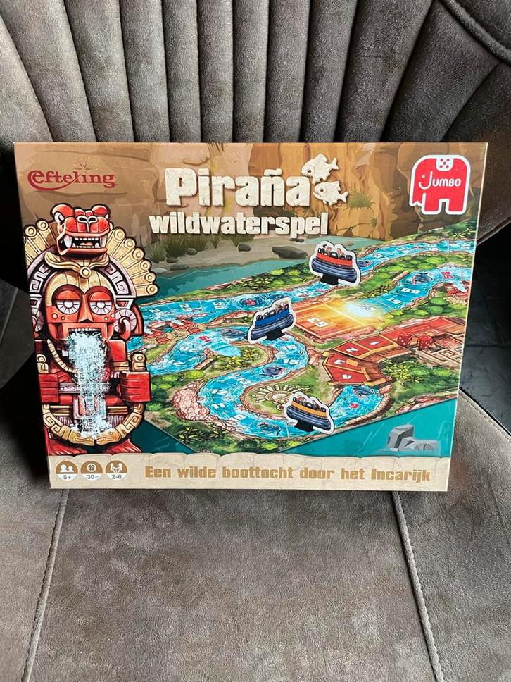 Efteling Piraña Wildwaterspel - Jumbo, Verzamelen, Efteling, Zo goed als nieuw, Ophalen of Verzenden
