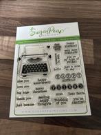 Sugar Pea Designs You’re my type stempels en snijmallen, Ophalen of Verzenden, Zo goed als nieuw, Clearstamp