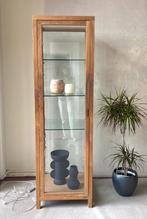 Vitrine kast Pols Potten, Ophalen, Met plank(en), Teakhout, 50 tot 100 cm