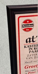 Poster voor Jazz at the Castle met o.a. Greetje Kauffeld., Ophalen, Met lijst, A1 t/m A3, Muziek