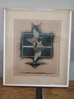 Tuvia Beeri - Abstract Schilderij, Ophalen