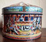 expressief vintage churchill's carousel blik met kermis, Verzamelen, Blikken, Ophalen of Verzenden, Gebruikt, Overige, Overige merken