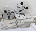 9 x AMPEX 456 grand master studio tape 1 inch, Ophalen of Verzenden, Onderdeel, Met banden