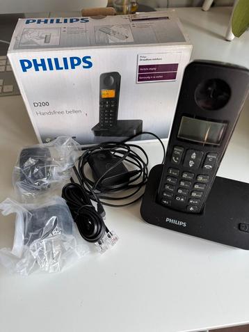 Philips Draadloze telefoon D2001B/22 beschikbaar voor biedingen